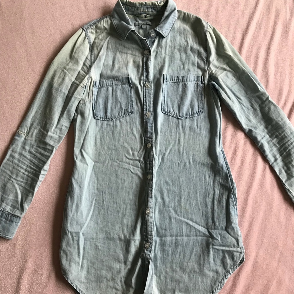 Charlotte Russe Denim Shirt